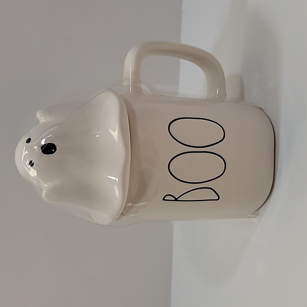 Rae Dunn White Ghost Boo Mug